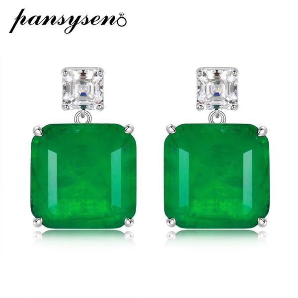knot pansysen vintage 925 sterling silver square emerald gemstone dangle drop earrings anniversary cocktail fine jewelry wholesale
knot pansysen vintage 925 sterling silver square emerald gemstone dangle drop earrings anniversary cocktail fine jewelry wholesale