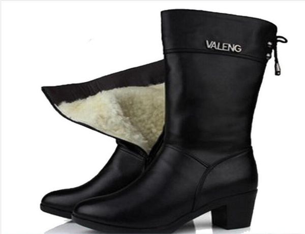 most popular 2019 fashion women shoes winter genuine leather boots with high heels inside wool intube snow boots women boo8690207, Black
most popular 2019 fashion women shoes winter genuine leather boots with high heels inside wool intube snow boots women boo8690207, Black