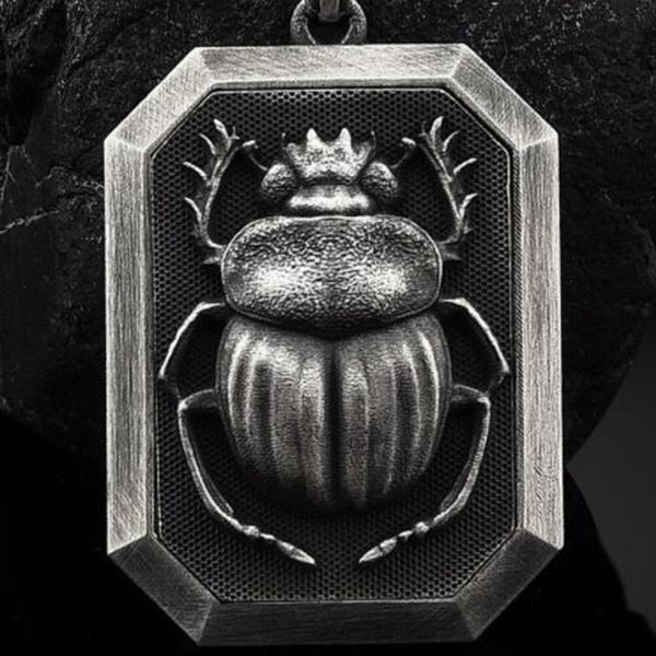 necklaces egyptian pharaoh scarab amulet square pendant necklace men's retro style tag sweater chain hip hop ornament, Silver
necklaces egyptian pharaoh scarab amulet square pendant necklace men's retro style tag sweater chain hip hop ornament, Silver