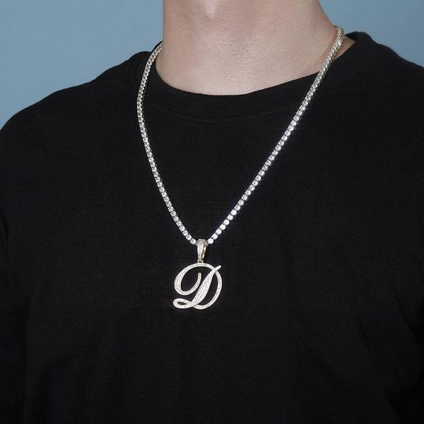 necklaces 2020 new az larger size cursive letters name pendant iced out cubic zirconia hip hop fashion charm jewelry for men women gift, Silver
necklaces 2020 new az larger size cursive letters name pendant iced out cubic zirconia hip hop fashion charm jewelry for men women gift, Silver