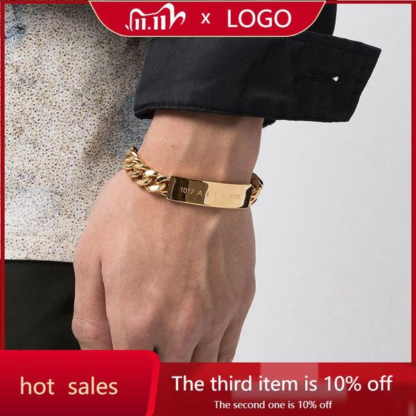 bangle alyx hip hop style hand lian high street men and women 1 1 functional wind 1017 alyx 9sm chain buckle necklace, Black
bangle alyx hip hop style hand lian high street men and women 1 1 functional wind 1017 alyx 9sm chain buckle necklace, Black