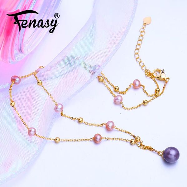 necklaces fenasy natural freshwater pearl necklace for women pearl jewelry custom bohemian pendant gold color necklace, Silver
necklaces fenasy natural freshwater pearl necklace for women pearl jewelry custom bohemian pendant gold color necklace, Silver