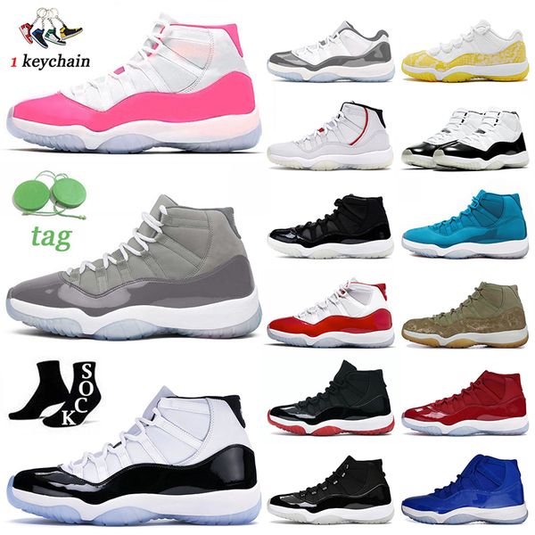 2023 jumpman 11 basketball shoes og 11s pink cool grey cement high concord bred tour yellow snakeskin dmp cherry 25th anniversary jubilee fo, White;red
2023 jumpman 11 basketball shoes og 11s pink cool grey cement high concord bred tour yellow snakeskin dmp cherry 25th anniversary jubilee fo, White;red