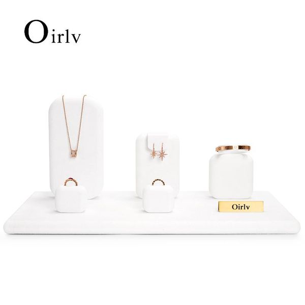 boxes oirlv white microfiber counter jewelry display set for ring necklace earrings bangle jewelry shop exhibition, Black;white
boxes oirlv white microfiber counter jewelry display set for ring necklace earrings bangle jewelry shop exhibition, Black;white