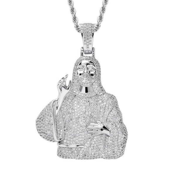 necklaces iced out jesus pendant mens hip hop necklace with chain 2 colors fashion cz stone necklace for man women gift, Silver
necklaces iced out jesus pendant mens hip hop necklace with chain 2 colors fashion cz stone necklace for man women gift, Silver