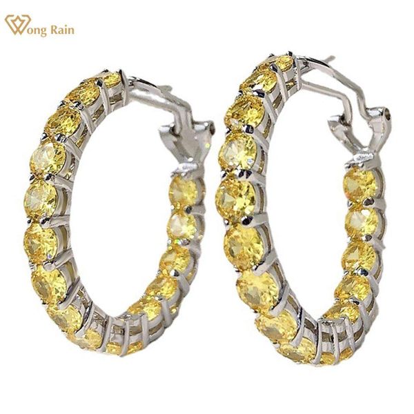 huggie wong rain 100% 925 sterling silver round cut 4 mm high carbon diamonds citrine gemstone hoop earrings fine jewelry wholesale, Golden;silver
huggie wong rain 100% 925 sterling silver round cut 4 mm high carbon diamonds citrine gemstone hoop earrings fine jewelry wholesale, Golden;silver