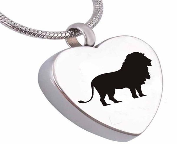 custom lion cremation urn jewelry heart memorial ash keepsake necklace4179063, Silver
custom lion cremation urn jewelry heart memorial ash keepsake necklace4179063, Silver