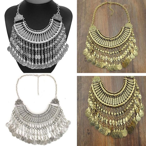 necklaces bk fashion tassels statement chain silver gold gothic punk style collar chunky dangle pendant bib necklace woman
necklaces bk fashion tassels statement chain silver gold gothic punk style collar chunky dangle pendant bib necklace woman
