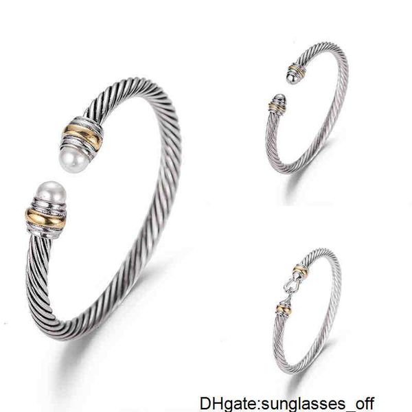 bracelet dy luxury designer twisted pearl head women fashion versatile twist bracelets jewelry platinum plated wedding gifts 5mm 0f4q, Golden;silver
bracelet dy luxury designer twisted pearl head women fashion versatile twist bracelets jewelry platinum plated wedding gifts 5mm 0f4q, Golden;silver
