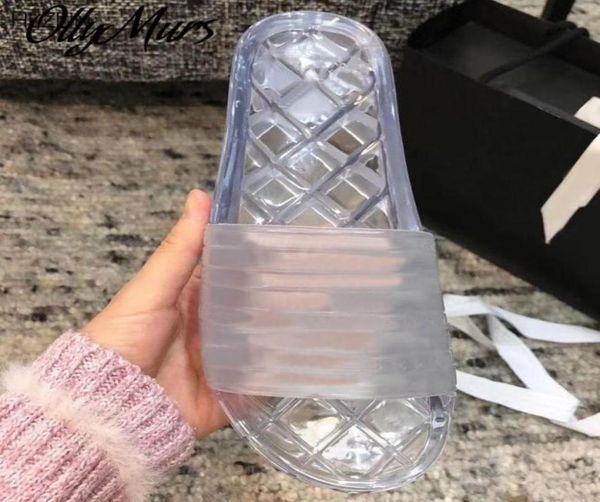 women slippers pvc leather transparent slides beach sandals flipflops open toe mules9634408, Black
women slippers pvc leather transparent slides beach sandals flipflops open toe mules9634408, Black