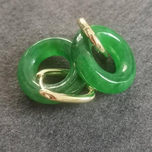 huggie natural dry sapphire women's jewelry emerald jade geometric hoop earrings detachable multidraw ear buckles pendientes mujer, Golden;silver
huggie natural dry sapphire women's jewelry emerald jade geometric hoop earrings detachable multidraw ear buckles pendientes mujer, Golden;silver