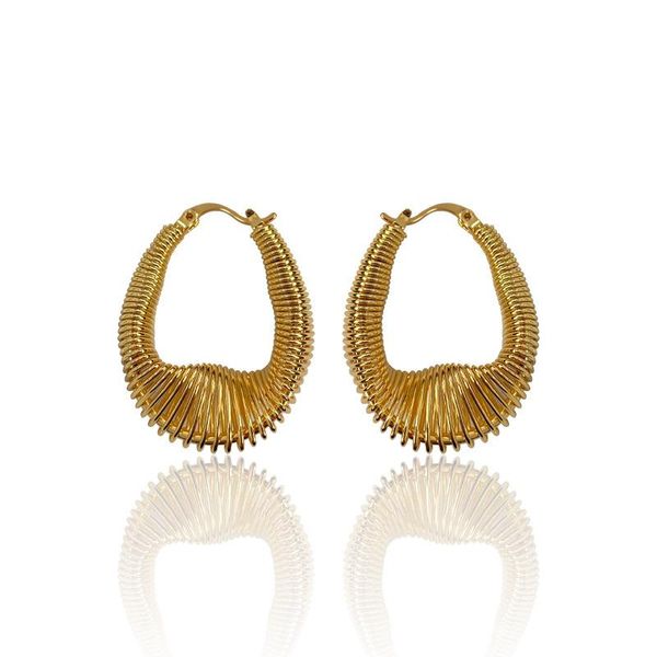 huggie vintage women jewelry accessories brass spring aros for charm lady gift custom retro korean fashion hoop earring, Golden;silver
huggie vintage women jewelry accessories brass spring aros for charm lady gift custom retro korean fashion hoop earring, Golden;silver