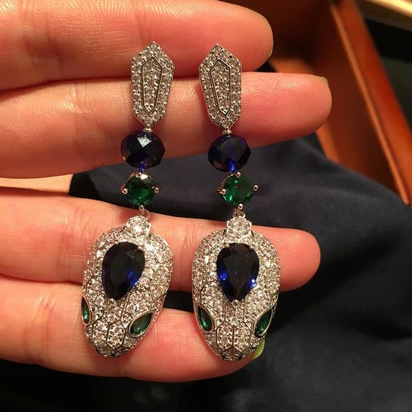 knot inlaid zircon snake earring female for women round fashion crystal snake head highgrade colorful luxury jewelry party gift, Silver
knot inlaid zircon snake earring female for women round fashion crystal snake head highgrade colorful luxury jewelry party gift, Silver