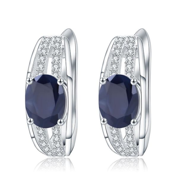 stud gem's ballet 925 sterling silver gemstone earrings 3.32ct natural blue sapphire classic stud earrings for women fine jewelry, Golden;silver
stud gem's ballet 925 sterling silver gemstone earrings 3.32ct natural blue sapphire classic stud earrings for women fine jewelry, Golden;silver