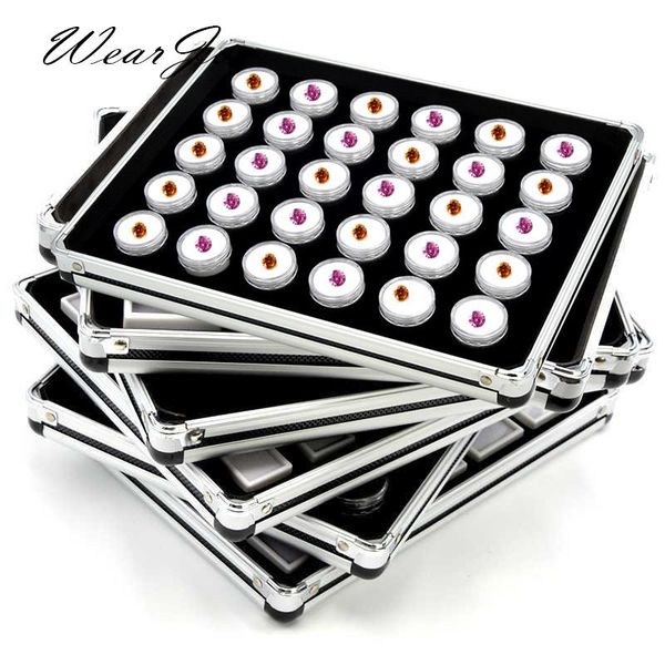 boxes jewelry gem holder storage show tray loose diamond collection display box container metal case gemstones jar organizer stackable, Black;white
boxes jewelry gem holder storage show tray loose diamond collection display box container metal case gemstones jar organizer stackable, Black;white