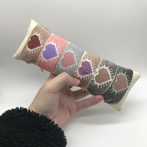 bangle bluestar women bracelet miyuki bracelets handmade heart pulseras mujer jewelry femme woven loom bead, Black
bangle bluestar women bracelet miyuki bracelets handmade heart pulseras mujer jewelry femme woven loom bead, Black