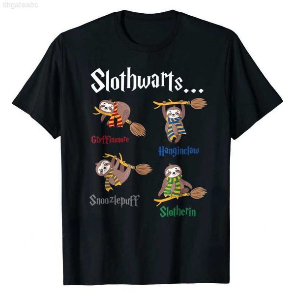 men's t-shirts kawaii slot slothwarts funn summer t-shirt minimalist style casual large camiseta, White;black
men's t-shirts kawaii slot slothwarts funn summer t-shirt minimalist style casual large camiseta, White;black