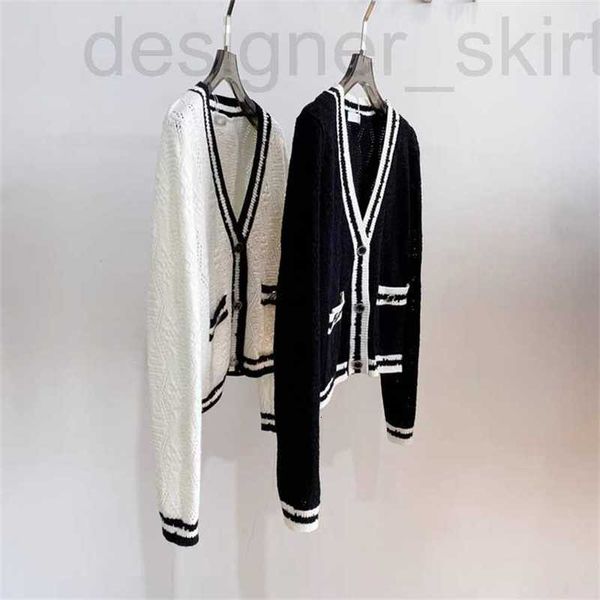 women's sweaters designer warehouse clothing early spring style small fragranhollout jacquard knit v-neck cardigan feminine commuter si, White;black
women's sweaters designer warehouse clothing early spring style small fragranhollout jacquard knit v-neck cardigan feminine commuter si, White;black