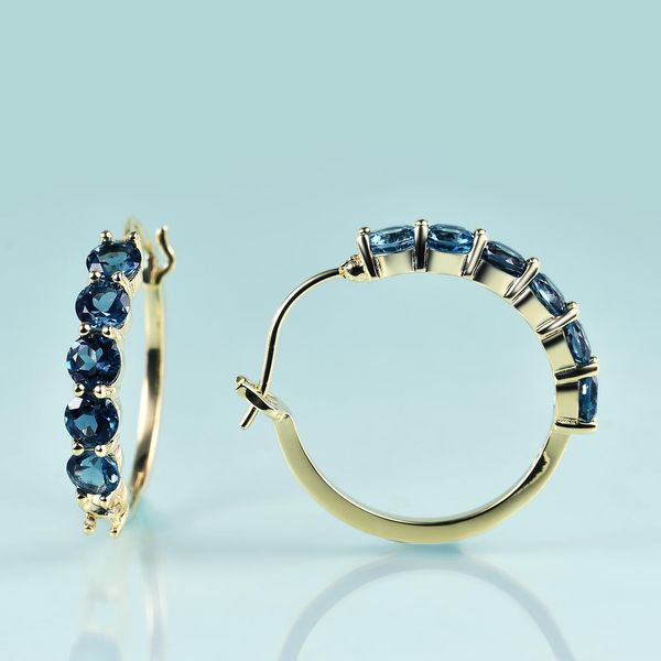 huggie gem's beauty 14k gold filled sterling silver c hoop earrings natural round london blue z earrings for women romantic gift, Golden;silver
huggie gem's beauty 14k gold filled sterling silver c hoop earrings natural round london blue z earrings for women romantic gift, Golden;silver