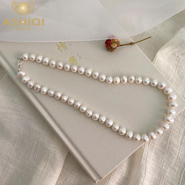 necklaces ashiqi natural freshwater pearl necklace 925 sterling silver button jewelry for women new fashion personality wedding gift
necklaces ashiqi natural freshwater pearl necklace 925 sterling silver button jewelry for women new fashion personality wedding gift