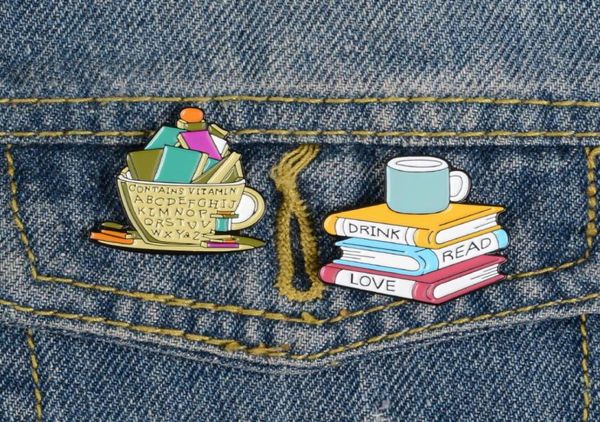 drink read love enamel pin books coffee custom brooch backpack clothes lapel pins cartoon badge reading jewelry gift for friends8564615, Blue
drink read love enamel pin books coffee custom brooch backpack clothes lapel pins cartoon badge reading jewelry gift for friends8564615, Blue