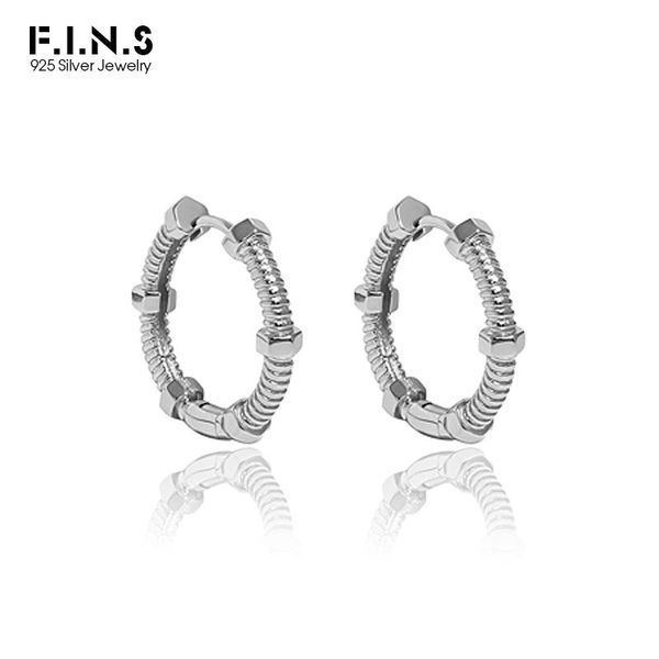 huggie f.i.n.s korean style hexagon screw pattern texture s925 sterling silver hoop earrings for women geometric round huggies jewelry, Golden;silver
huggie f.i.n.s korean style hexagon screw pattern texture s925 sterling silver hoop earrings for women geometric round huggies jewelry, Golden;silver