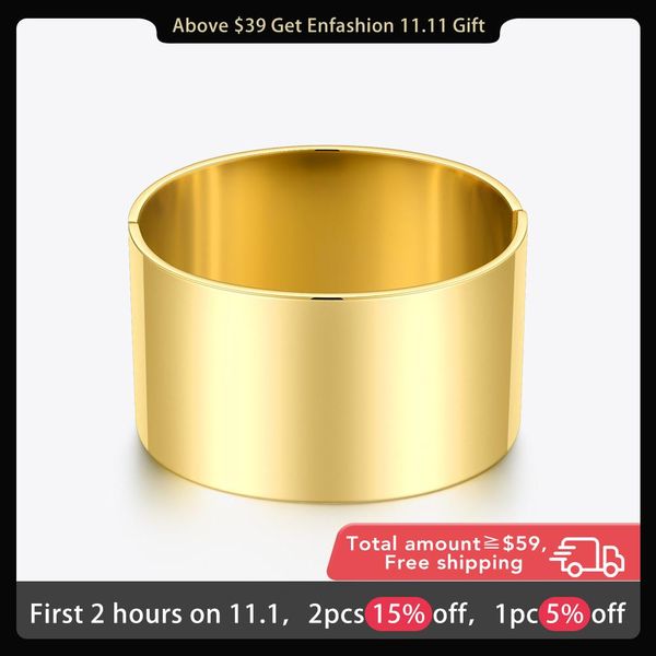 bangle enfashion wide smooth bangles minimalist stainless steel gold color bracelets for women accessories fashion jewellery 2020 b2079, Black
bangle enfashion wide smooth bangles minimalist stainless steel gold color bracelets for women accessories fashion jewellery 2020 b2079, Black