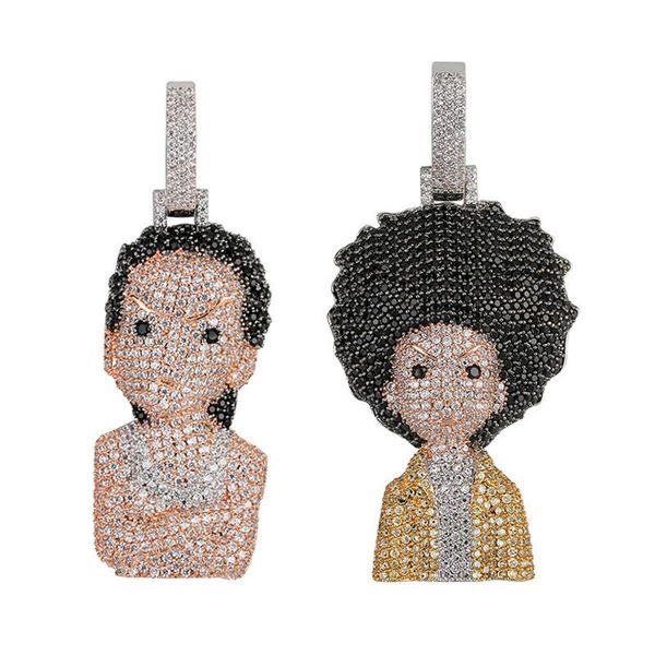necklaces iced out the boondocks pendant necklace for men women gifts 2 styles aaa micro paved bling hip hop jewelry, Silver
necklaces iced out the boondocks pendant necklace for men women gifts 2 styles aaa micro paved bling hip hop jewelry, Silver