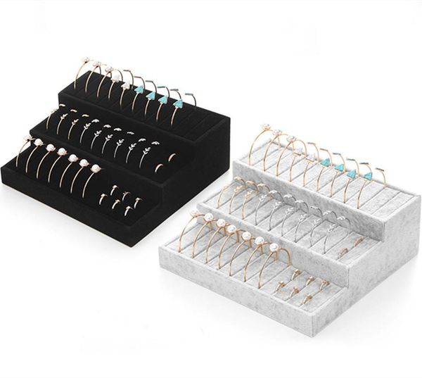 boxes 30 grads velvet leather bracelet bangle necklace jewelry organizer holder display stand rack black gray 240*260*190mm, Black;white
boxes 30 grads velvet leather bracelet bangle necklace jewelry organizer holder display stand rack black gray 240*260*190mm, Black;white