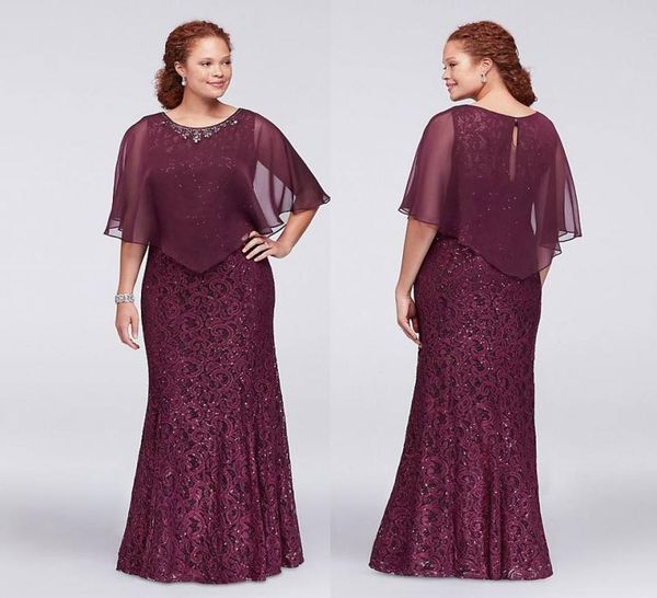 burgundy plus size lace formal dresses with wrap beaded jewel neck mermaid evening gowns floor length prom dress6297567, Black
burgundy plus size lace formal dresses with wrap beaded jewel neck mermaid evening gowns floor length prom dress6297567, Black