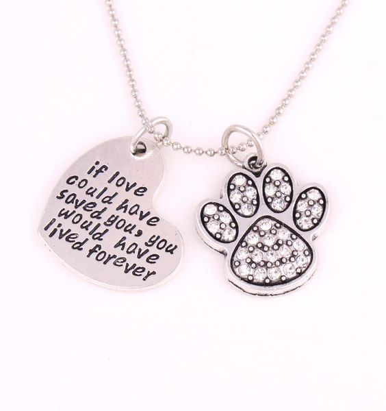 hs29 if love could have saved youyou would have lived forever heart charm crystal alloy fit for diy dog or cat or bear pet neckla2476646, Silver
hs29 if love could have saved youyou would have lived forever heart charm crystal alloy fit for diy dog or cat or bear pet neckla2476646, Silver