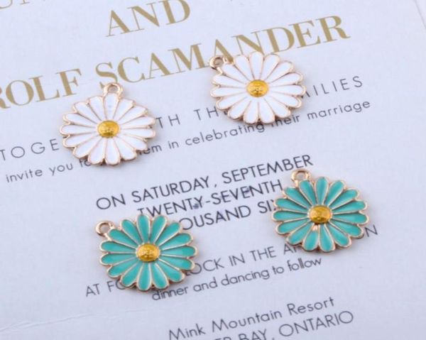 new arrive bulk 100pcslot enamel daisy flower charms pendant 1821mm gold plated 2 colors for option1704160, Bronze;silver
new arrive bulk 100pcslot enamel daisy flower charms pendant 1821mm gold plated 2 colors for option1704160, Bronze;silver