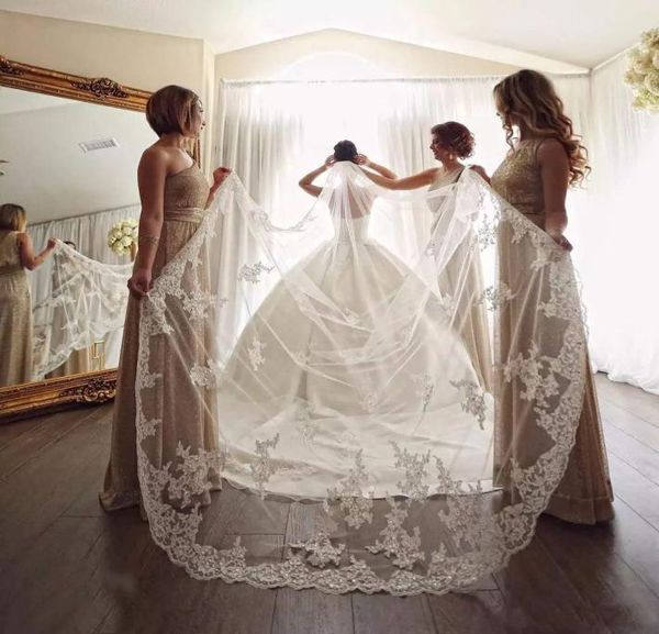 wedding veils with shinning beads sequins cathedral bridal veils comb 1 tiers lace appliqued chapel cathedral bridal veils4483059, Black
wedding veils with shinning beads sequins cathedral bridal veils comb 1 tiers lace appliqued chapel cathedral bridal veils4483059, Black