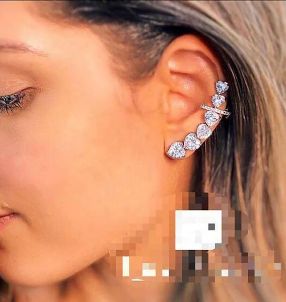 back european american popular cute fashion peach heart symmetry 925 ear clip elegant women shiny zircon fancy ear jewelry, Silver
back european american popular cute fashion peach heart symmetry 925 ear clip elegant women shiny zircon fancy ear jewelry, Silver