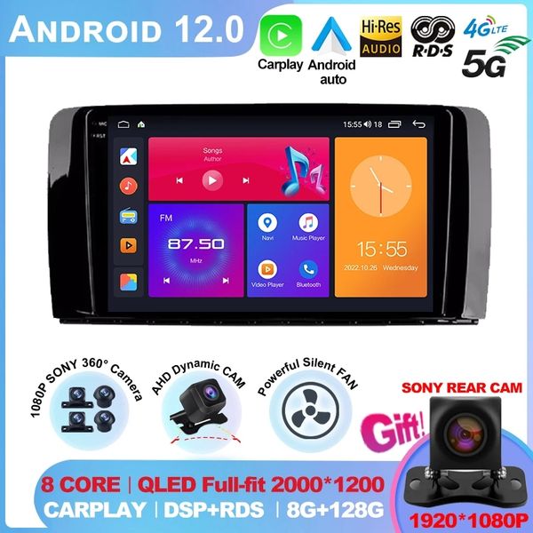 for mercedes benz ml gl w164 ml350 ml500 gl320 x164 ml280 gl350 gl450 4g+64g car stereo 2 din android car radio auto audio gps
for mercedes benz ml gl w164 ml350 ml500 gl320 x164 ml280 gl350 gl450 4g+64g car stereo 2 din android car radio auto audio gps