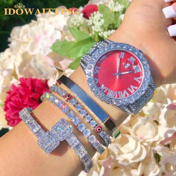 bangle 2022 new geometric cz cluster opened bling bangle full paved baguette cubic zircon iced out hiphop men boy bracelet jewelry, Black
bangle 2022 new geometric cz cluster opened bling bangle full paved baguette cubic zircon iced out hiphop men boy bracelet jewelry, Black