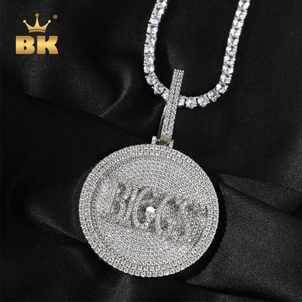 necklaces the bling king custom name spinning pendant rapper style men's necklace micro paved cz any letters numbers color hiphop jewel, Silver
necklaces the bling king custom name spinning pendant rapper style men's necklace micro paved cz any letters numbers color hiphop jewel, Silver