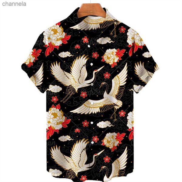men's t-shirts 2022 animal crane 3d print beach hawaiian summer shirt short sleeve shirt streetwear loosed 5xl camisa social chemise ho, White;black
men's t-shirts 2022 animal crane 3d print beach hawaiian summer shirt short sleeve shirt streetwear loosed 5xl camisa social chemise ho, White;black