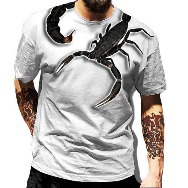 men's t-shirts drop animal scorpion 3d print t shirt fashion men's t-shirts classic hip-hop t-shirt streetwear men short-sleeved 2, White;black
men's t-shirts drop animal scorpion 3d print t shirt fashion men's t-shirts classic hip-hop t-shirt streetwear men short-sleeved 2, White;black