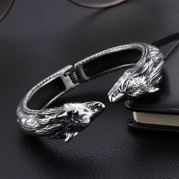 bangle fongten vintage dragon wolf stainless steel bangle for men punk cuff bracelet men fashion animal jewelry, Black
bangle fongten vintage dragon wolf stainless steel bangle for men punk cuff bracelet men fashion animal jewelry, Black