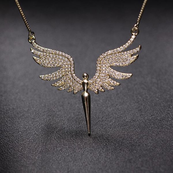 necklaces charm angel wing pendant necklace for women full micro cubic zirconia paved 2019 fashion gold color silver color angel necklace
necklaces charm angel wing pendant necklace for women full micro cubic zirconia paved 2019 fashion gold color silver color angel necklace