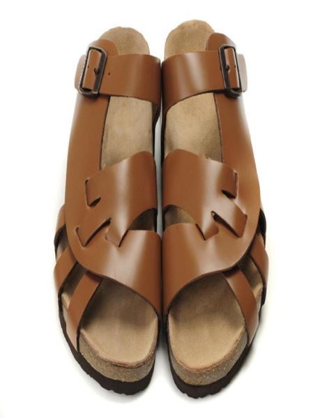 famous brand arizona flat sandals men039s women comfortable shoes female single buckle slipper genuine leather slippers with or8300891, Black
famous brand arizona flat sandals men039s women comfortable shoes female single buckle slipper genuine leather slippers with or8300891, Black