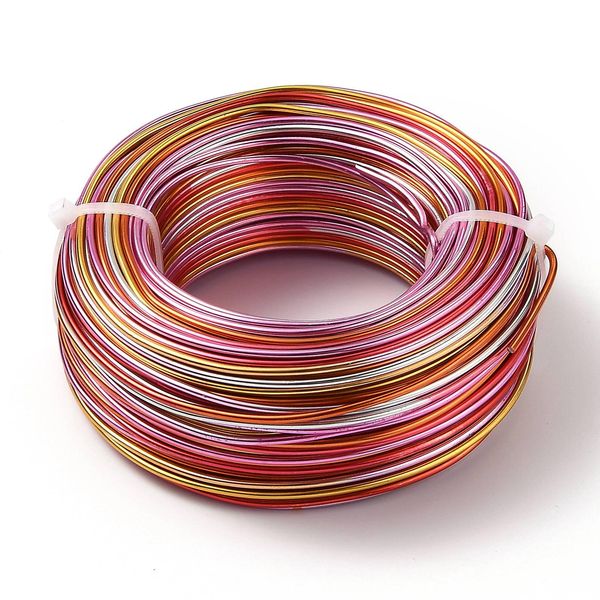 polish 58m/roll 2mm round aluminum wire 3/5 segment colorful metal wire for handmade diy bracelet earrings jewelry making findings, Blue
polish 58m/roll 2mm round aluminum wire 3/5 segment colorful metal wire for handmade diy bracelet earrings jewelry making findings, Blue
