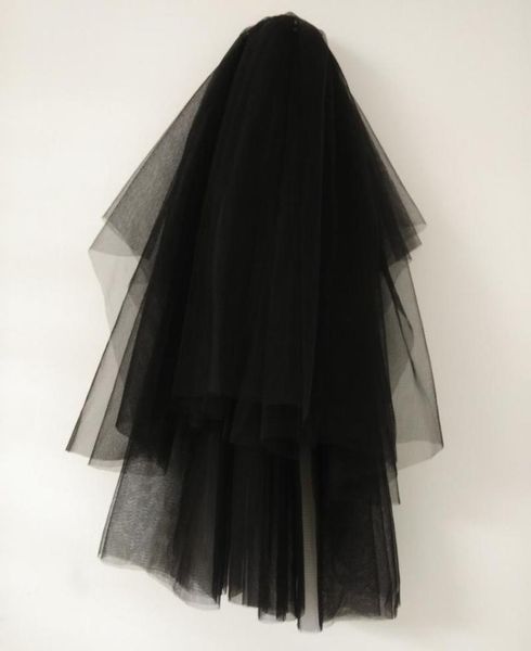 bridal veils jin is yarn black wedding with comb four layers tulle short veil accessories for halloween party dress3638793
bridal veils jin is yarn black wedding with comb four layers tulle short veil accessories for halloween party dress3638793