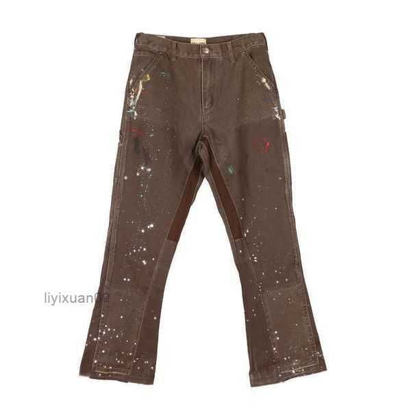 designer clothing fashion pant galleryes depts speckled jeans stitched overalls virgil high street pants flared sweatpants rock streetwear j, Blue
designer clothing fashion pant galleryes depts speckled jeans stitched overalls virgil high street pants flared sweatpants rock streetwear j, Blue
