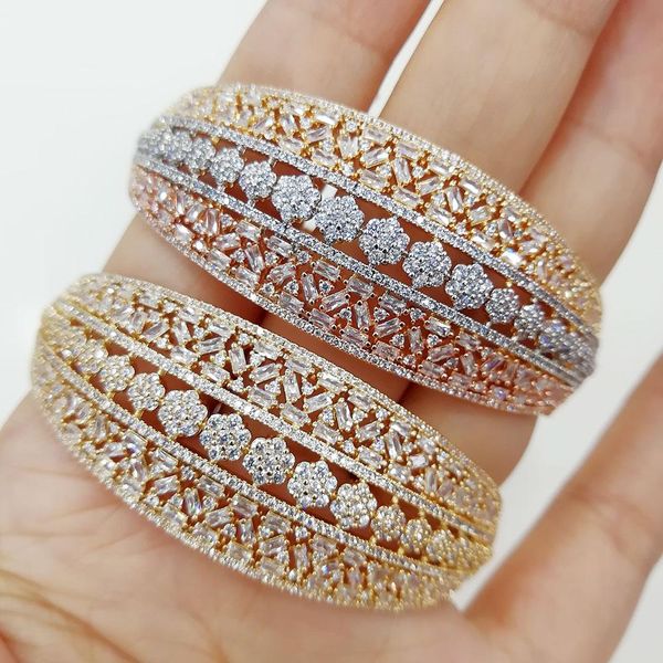 bangle godki 2021 luxury 3rows stackable african bangle for women wedding full cubic zircon crystal cz dubai bracelet party jewelry, Black
bangle godki 2021 luxury 3rows stackable african bangle for women wedding full cubic zircon crystal cz dubai bracelet party jewelry, Black