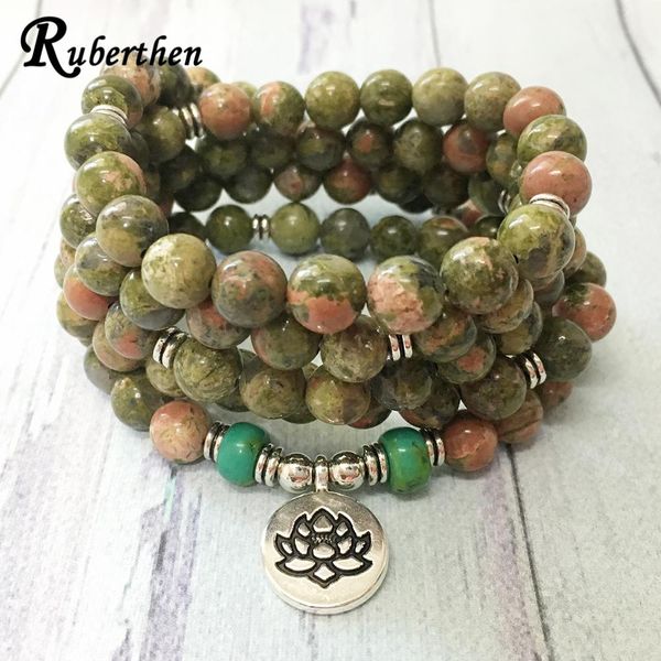 bangle ruberthen 2019 new 108 mala a grade unakite bracelet lotus charm bracelet emotional balance self bracelet, Black
bangle ruberthen 2019 new 108 mala a grade unakite bracelet lotus charm bracelet emotional balance self bracelet, Black