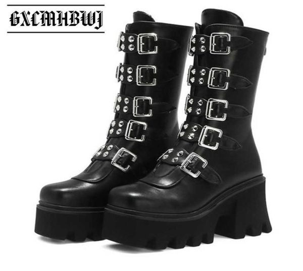 gxcmhbwj punk goth style women platform boots round toe buckle strap back zipper mid calf woman demonia boots for autumn winter h17825141, Black
gxcmhbwj punk goth style women platform boots round toe buckle strap back zipper mid calf woman demonia boots for autumn winter h17825141, Black