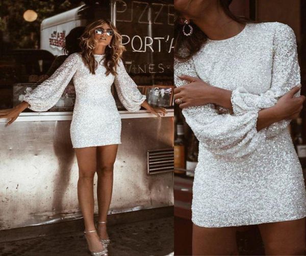 short mini sequined sheath cocktail dresses jewel neck zipper back party gowns long sleeves prom dresses5880879, Black
short mini sequined sheath cocktail dresses jewel neck zipper back party gowns long sleeves prom dresses5880879, Black