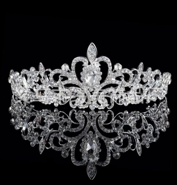 in stock shining beaded crystals wedding crowns 2015 bridal crystal veil tiara crown headband hair accessories party wedding tiara7567057, Silver
in stock shining beaded crystals wedding crowns 2015 bridal crystal veil tiara crown headband hair accessories party wedding tiara7567057, Silver